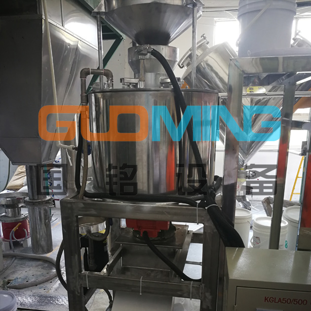 山東淄博華創陶瓷材料除鐵現場